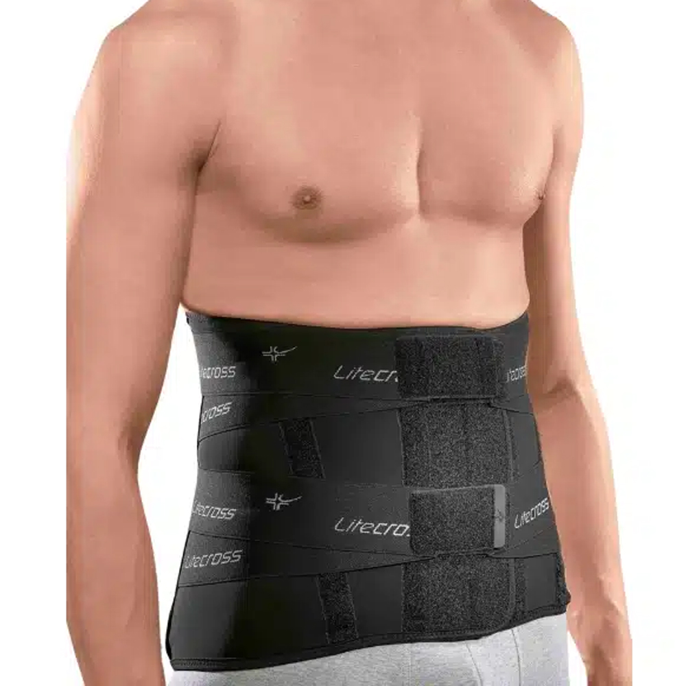 Trunk tutors - Ro+Ten Litecross91 Black Lumbar Support Brace