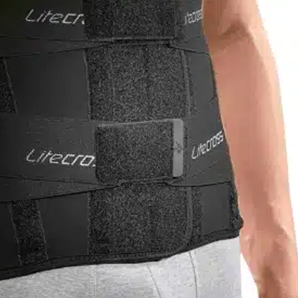 Trunk tutors - Ro+Ten Litecross91 Black Lumbar Support Brace