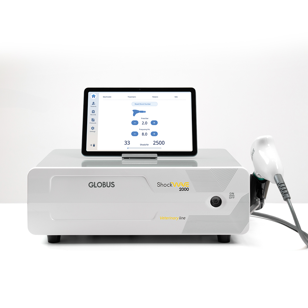 Tecartherapy/Radiofrequency - Globus Italy Shockwave 2000 Med Line Radial Shock Wave Device