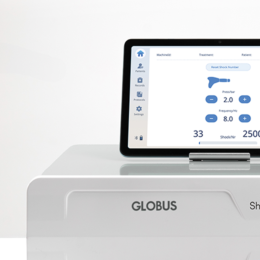 Tecartherapy/Radiofrequency - Globus Italy Shockwave 2000 Med Line Radial Shock Wave Device
