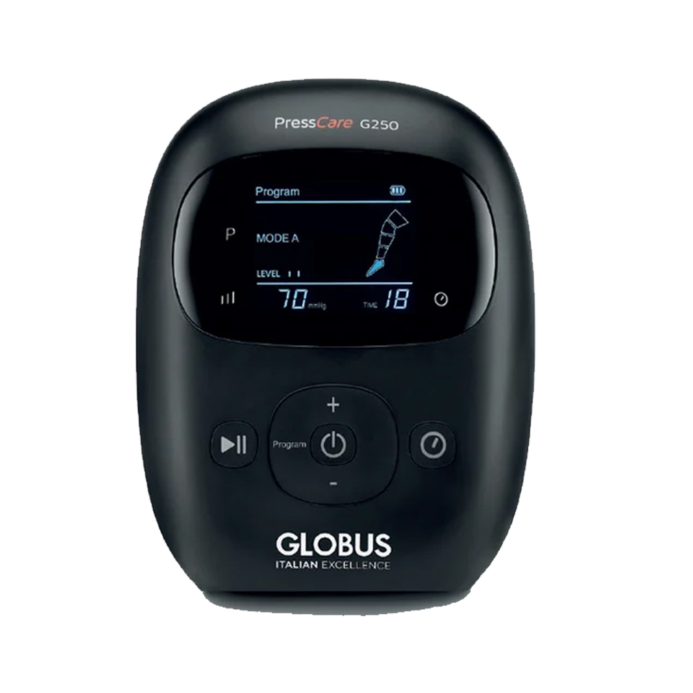Pressotherapy - Globus Presscare G250 Professional Pressotherapy Device And 2 Leg Warmers