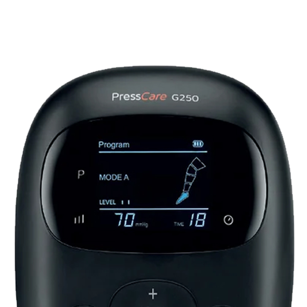 Pressotherapy - Globus Presscare G250 Professional Pressotherapy Device And 2 Leg Warmers
