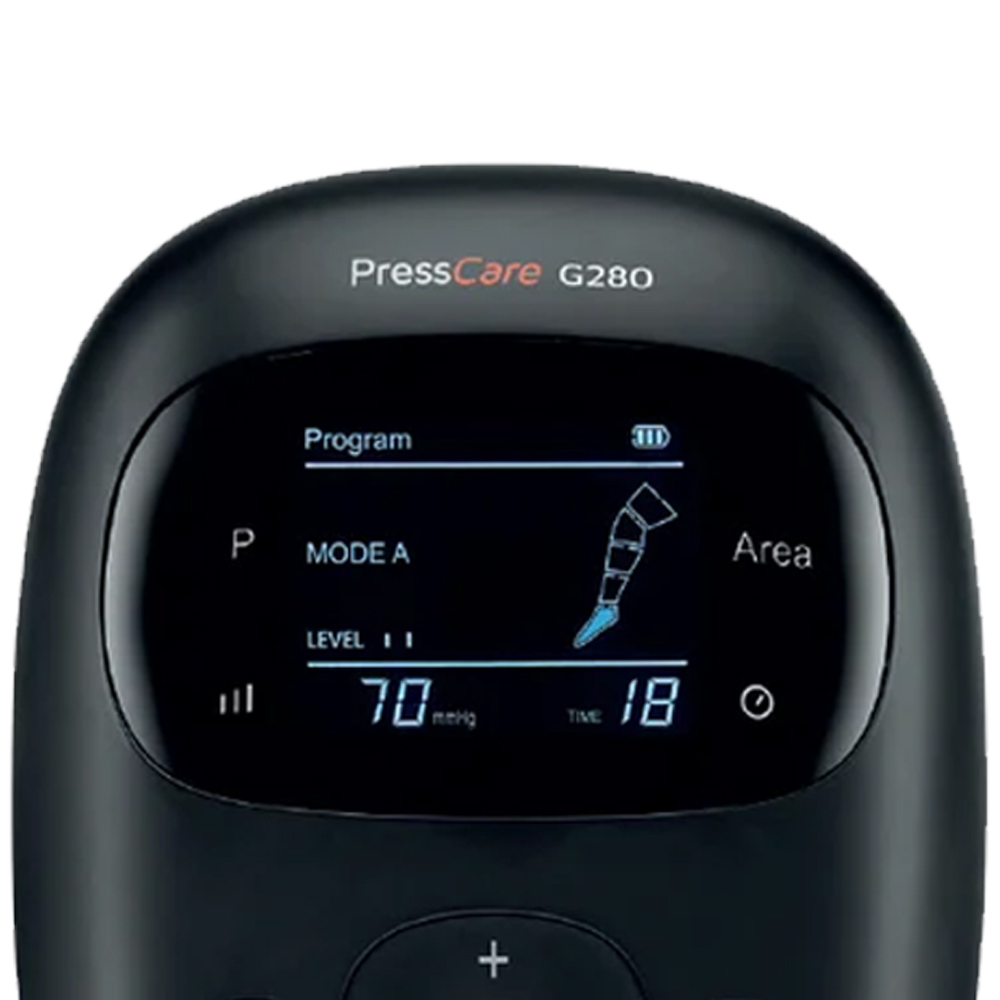 Pressotherapy - Globus Presscare G280 Professional Pressotherapy Device And 2 Leg Warmers