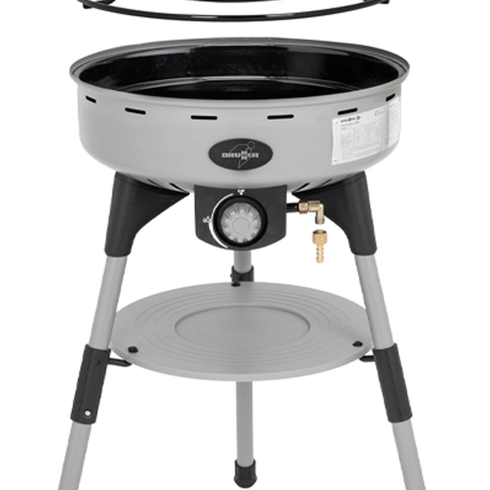 Barbecue - Brunner Devil Bbqruiser Ht Roundgrid 30 Portable Barbecue Gas Grill