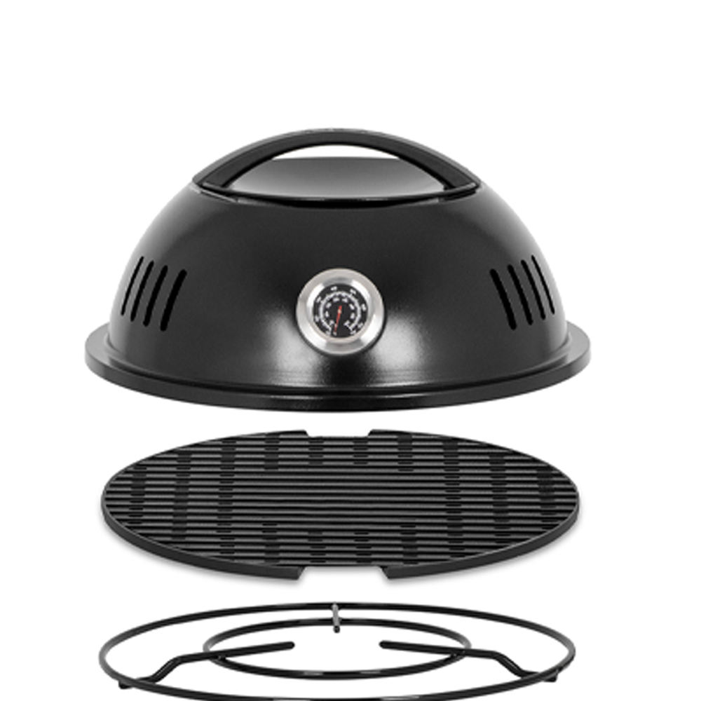 Barbecue - Brunner Devil Bbqruiser Ht Roundgrid 50 Portable Barbecue Gas Grill