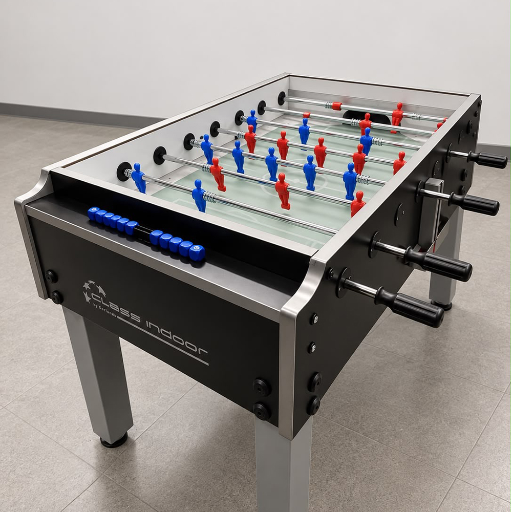 Indoor football table - Garlando Calciobalilla Ricondizionato Class Indoor Aste Rientranti Solo Ritiro A Mano