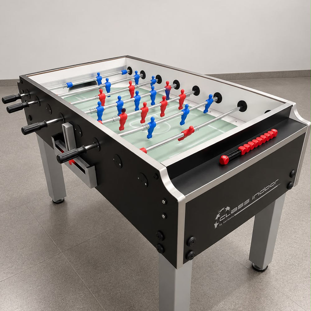 Indoor football table - Garlando Calciobalilla Ricondizionato Class Indoor Aste Rientranti Solo Ritiro A Mano