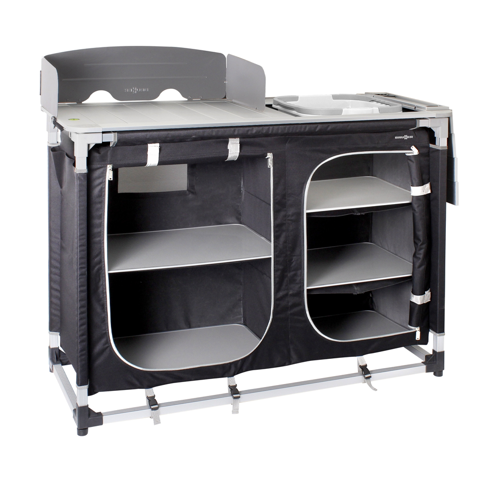 Kitchen furniture - Brunner Azabache Ctw Square Hwt Mobile Camping Kitchen