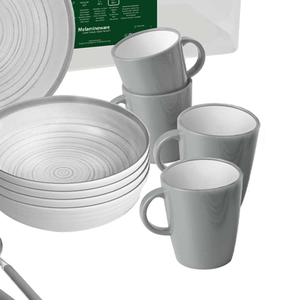 Tableware set - Brunner Bellagio All Inclusive 36-piece Melamine Dinnerware Set