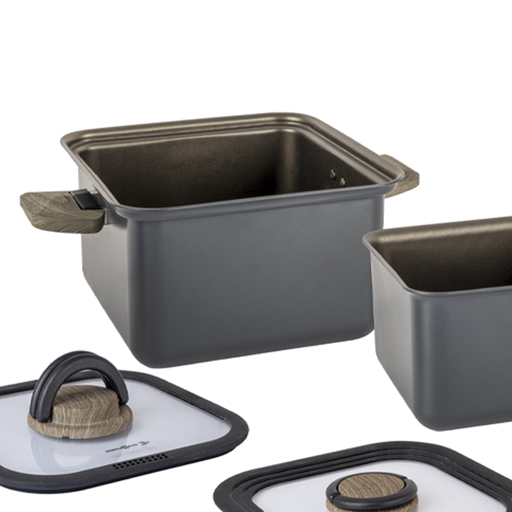 Pots and Pans - Brunner Torralta Square Square Pot Set