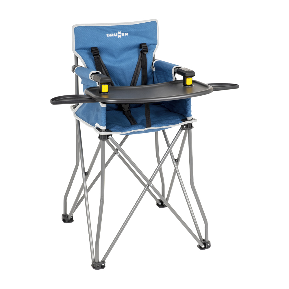 Camping chairs - Brunner Action Baby Equiframe Space-saving Travel High Chair