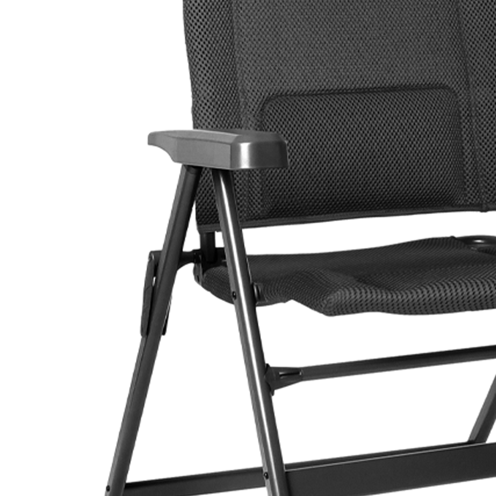 Camping chairs - Brunner Aravel Vitachic M Anthracite Outdoor Camping Chair