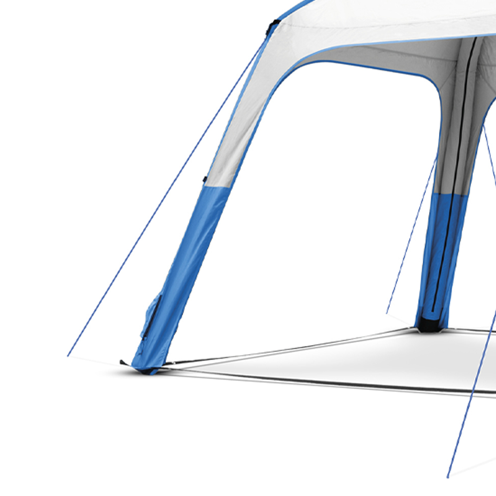 Gazebos - Brunner Aquamar 250 Auto-up Air Tech Inflatable Outdoor And Beach Gazebo