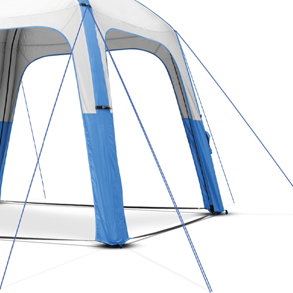 Gazebos - Brunner Aquamar 250 Auto-up Air Tech Inflatable Outdoor And Beach Gazebo