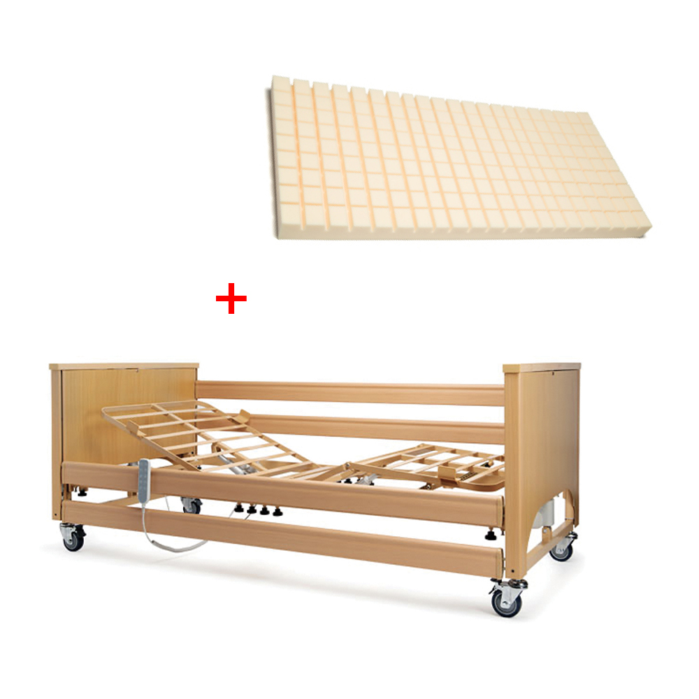 Inpatient beds - KSP A8935a Electric Orthopedic Hospital Bed For Disabled People + Ventilated Mattress